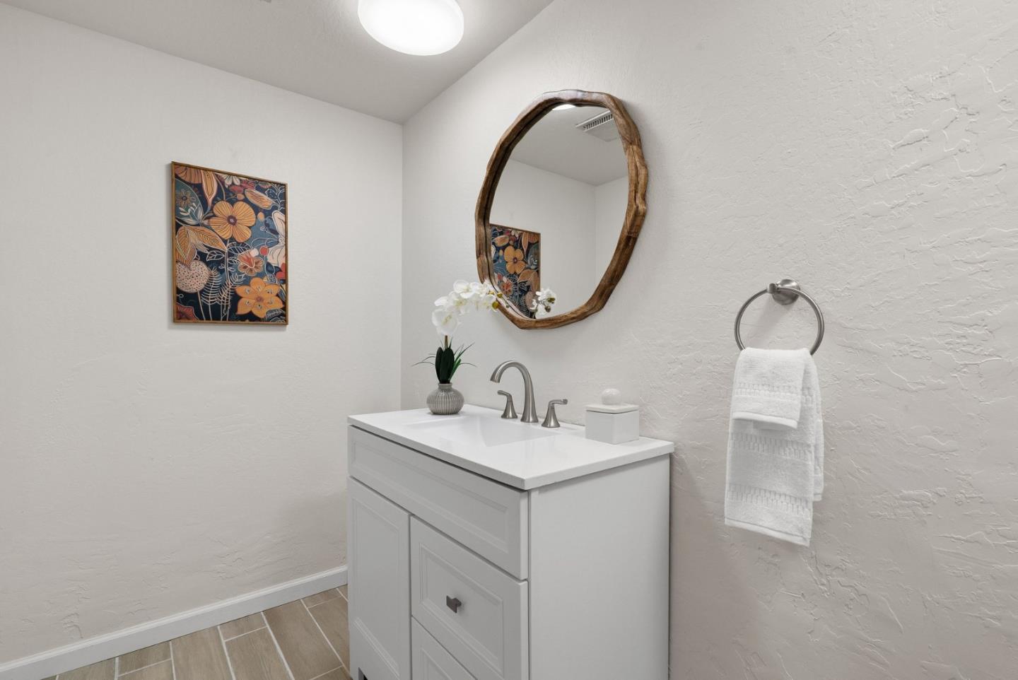600 Cook Way Ben Lomond, CA 95005 - Photo 15 of 36 a bathroom with a sink and a mirror