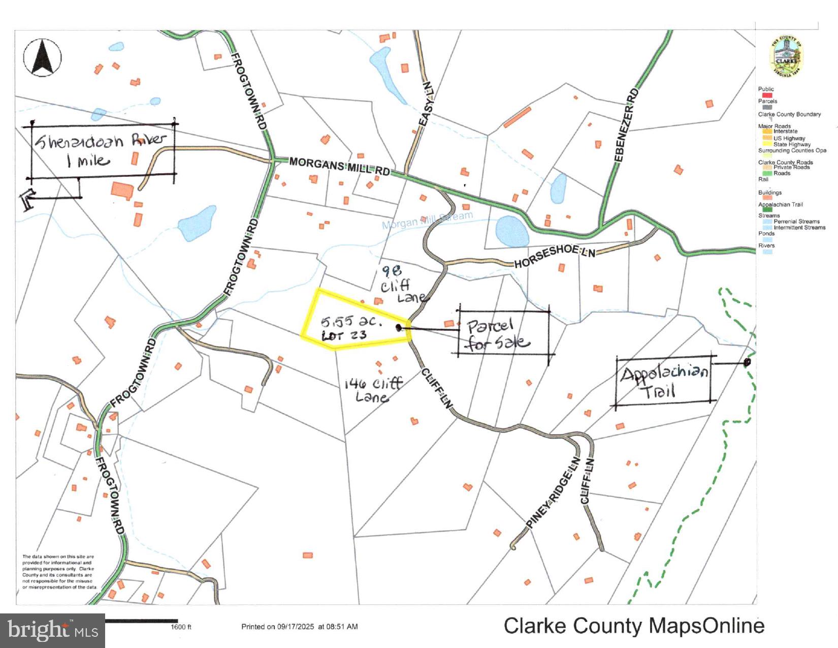 Cliff Lane Bluemont, VA 20135 - Photo 3 of 10 a picture of a room with a white wall and a painting