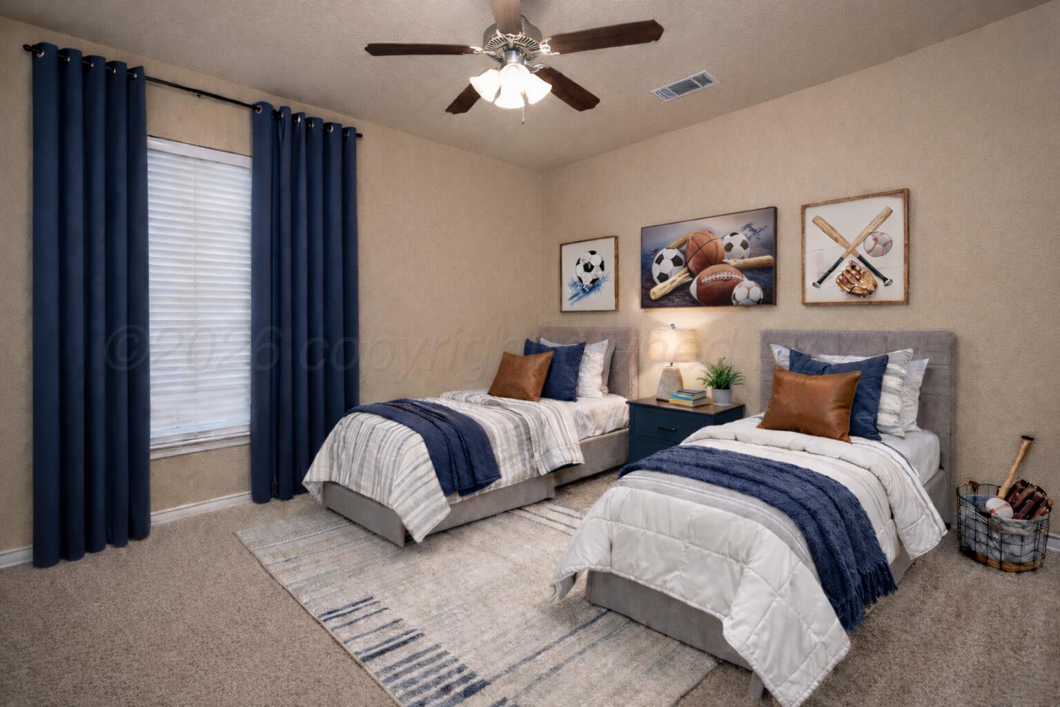 18400 Sundancer Lane Bushland, TX 79124 - Photo 35 of 60 Virtually Staged - Bedroom 4