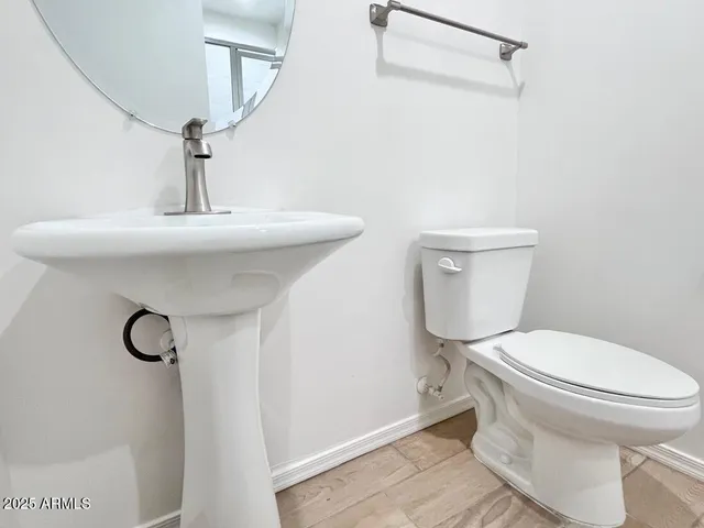 a bathroom with a tub