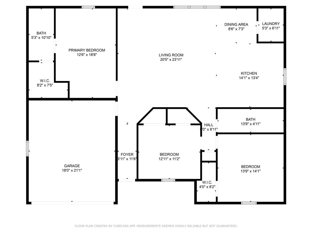 1816 Hidden Valley Road Granbury, TX 76049 - Photo 23 of 23 a picture of a rug with a white wall