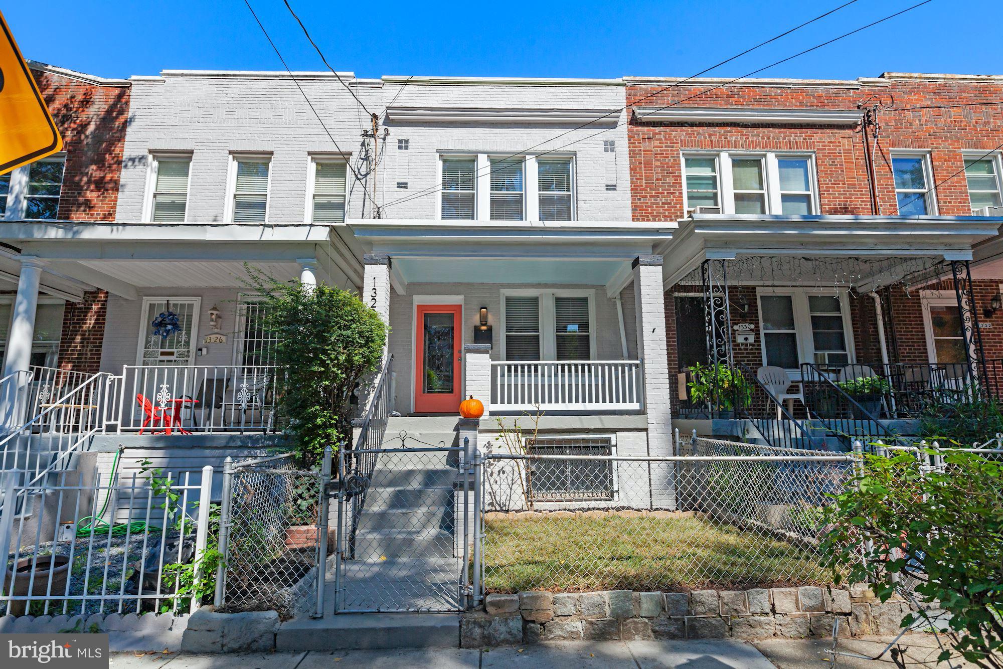 1328 Ridge Place Southeast Washington, DC 20020 - Photo 1 of 28 Exterior with front porch and fresh sod