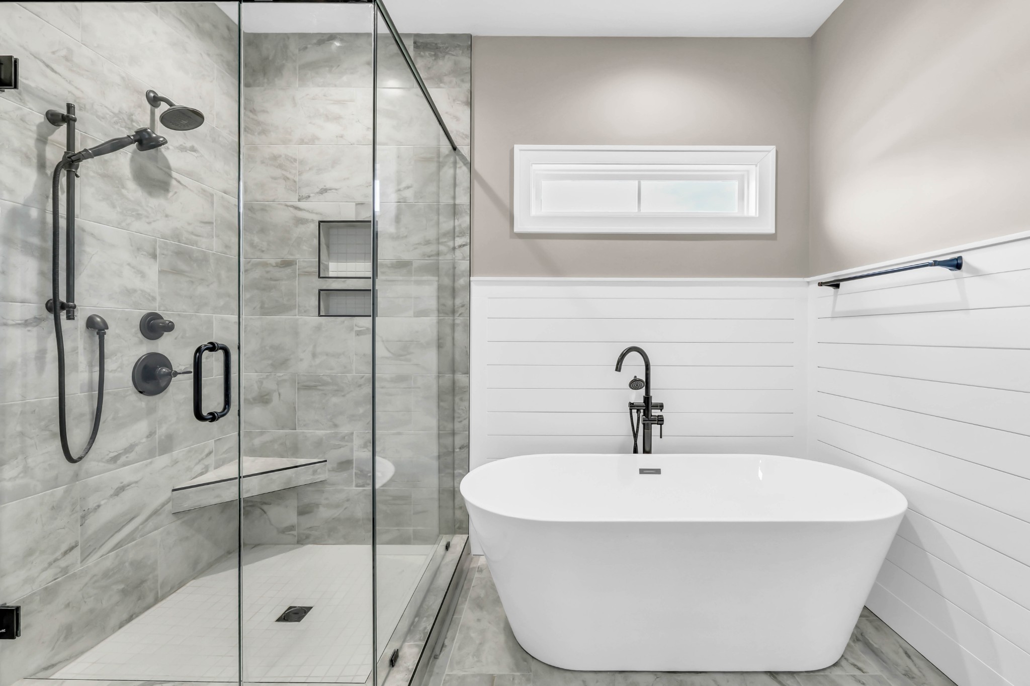 282 Martha Morgan Way Cunningham, TN 37052 - Photo 20 of 36 a bathroom with a sink and a shower