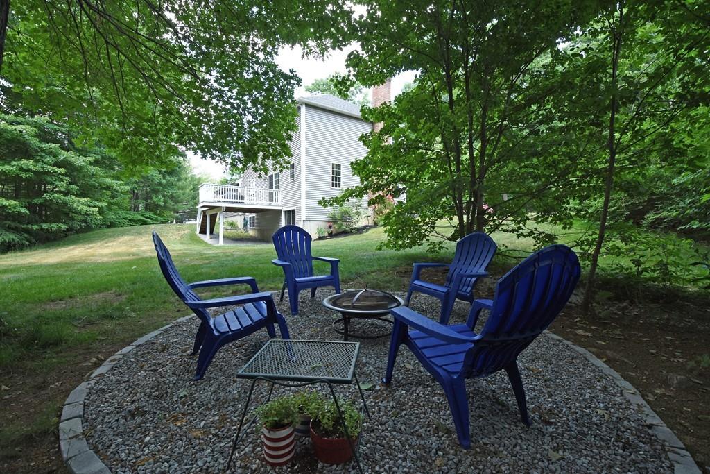 253 Pommogussett Road Rutland, MA 01543 - Photo 25 of 25 a view of a backyard with sitting area