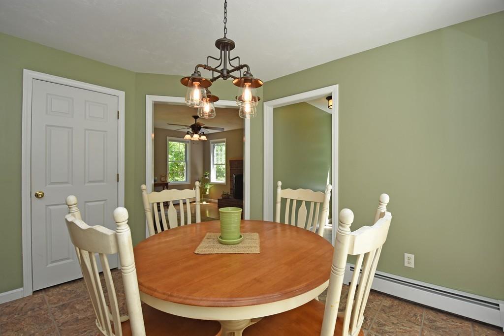 253 Pommogussett Road Rutland, MA 01543 - Photo 6 of 25 a view of a dining room with furniture window and outside view