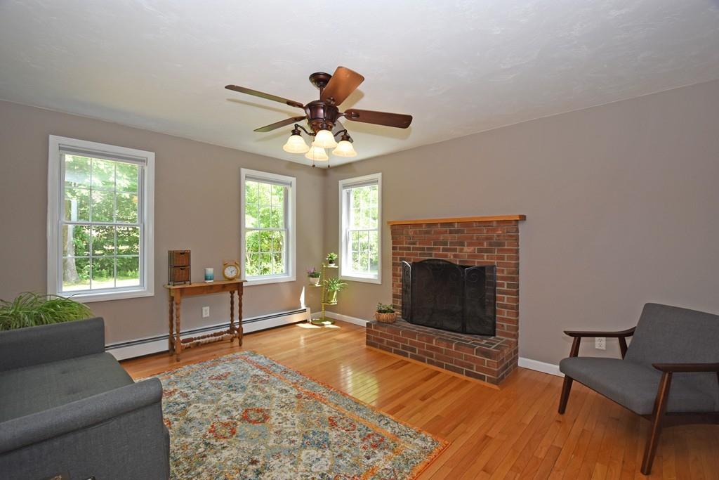 253 Pommogussett Road Rutland, MA 01543 - Photo 9 of 25 a living room with furniture and a fireplace