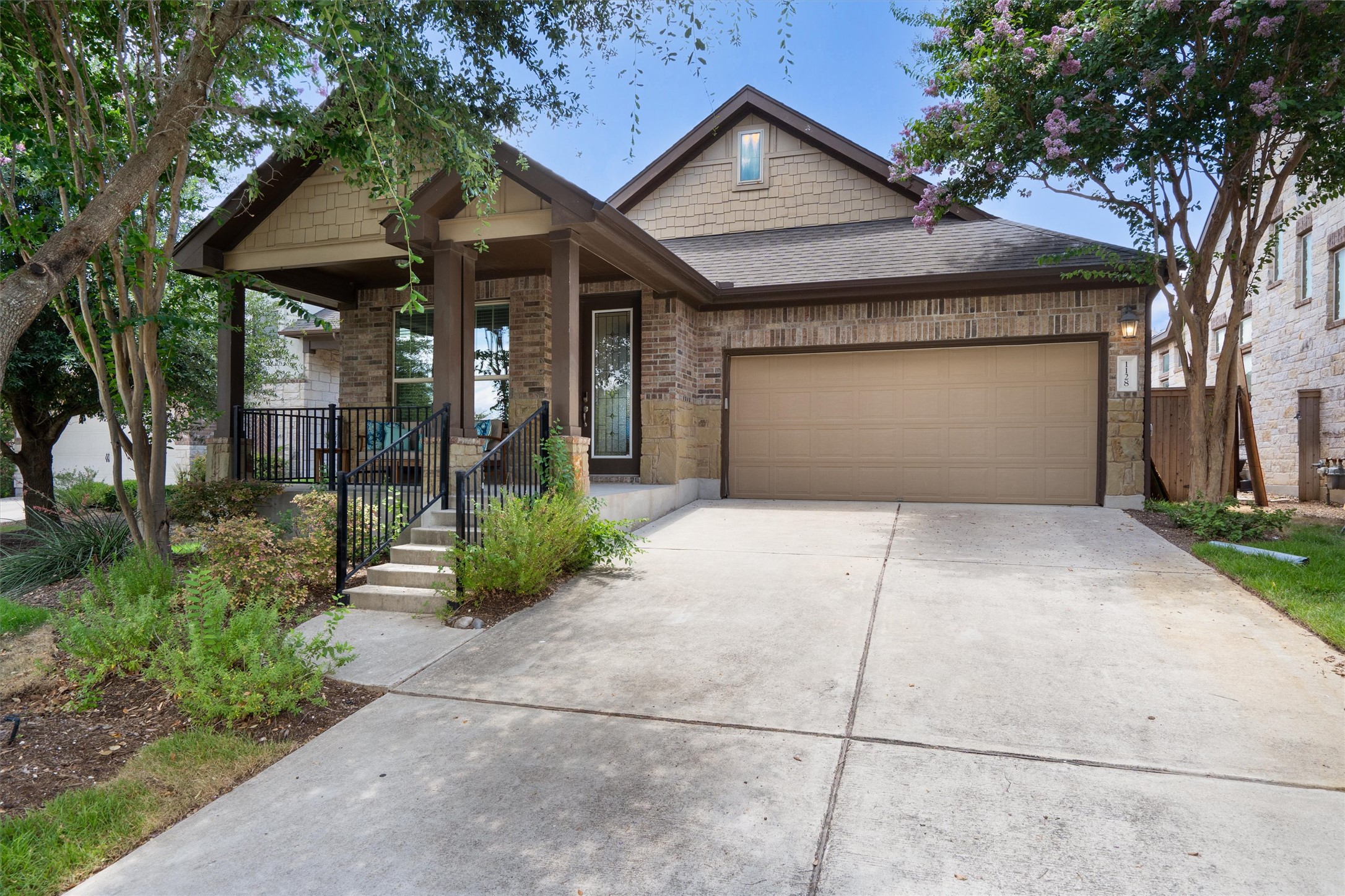 1128 Clearwing Circle Georgetown, TX 78626 - Photo 2 of 38 A one story home featring 3 bedrooms, office, 2 baths and a 2 car garage.