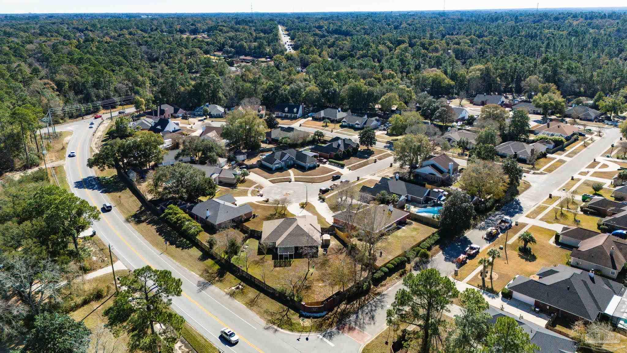 10305 Nightwind Circle Cantonment, FL 32533 - Photo 32 of 46 Wide aerial of the well-maintained neighborhood.