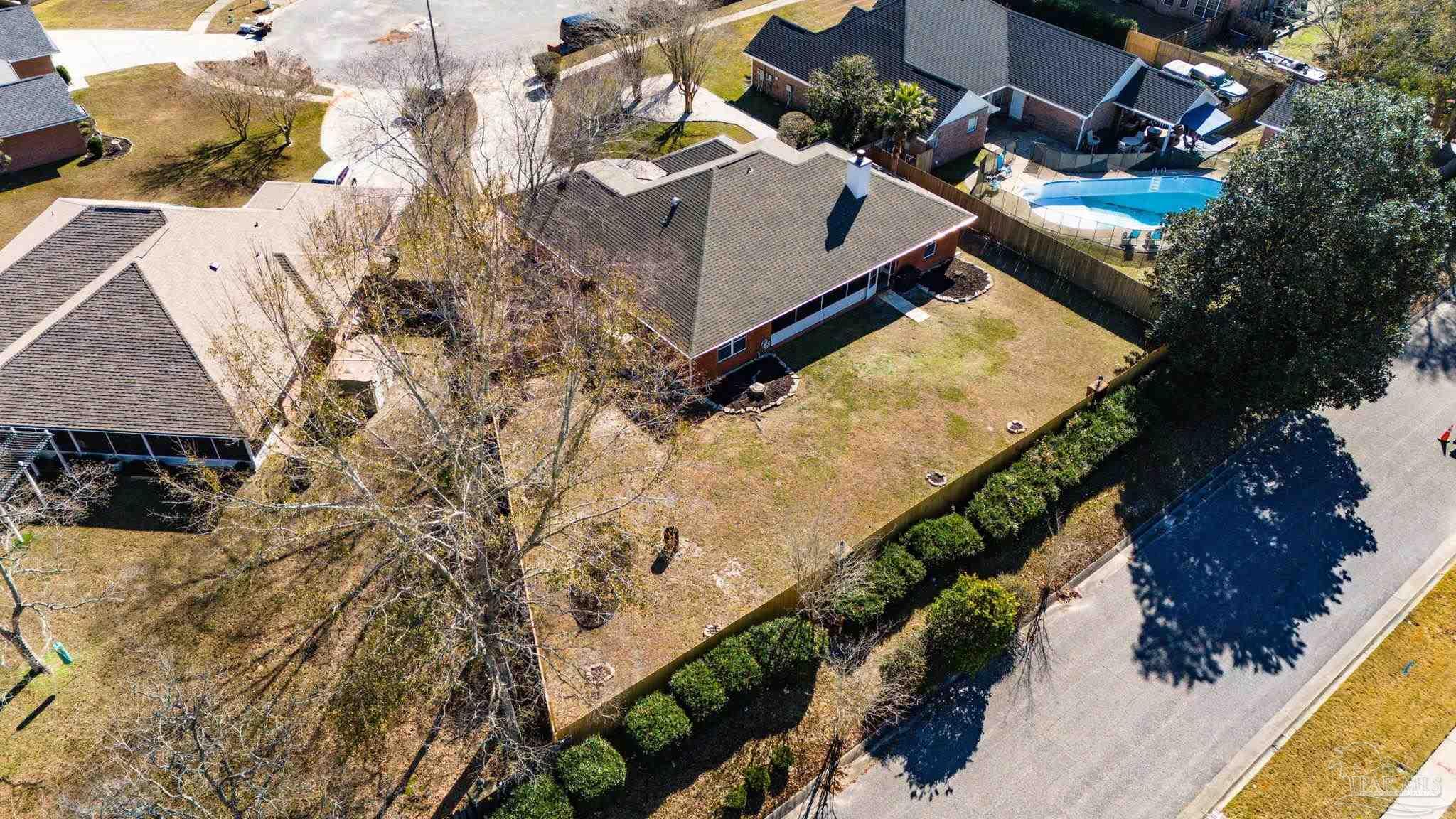 10305 Nightwind Circle Cantonment, FL 32533 - Photo 44 of 46 Private fenced backyard with room to grow and run.