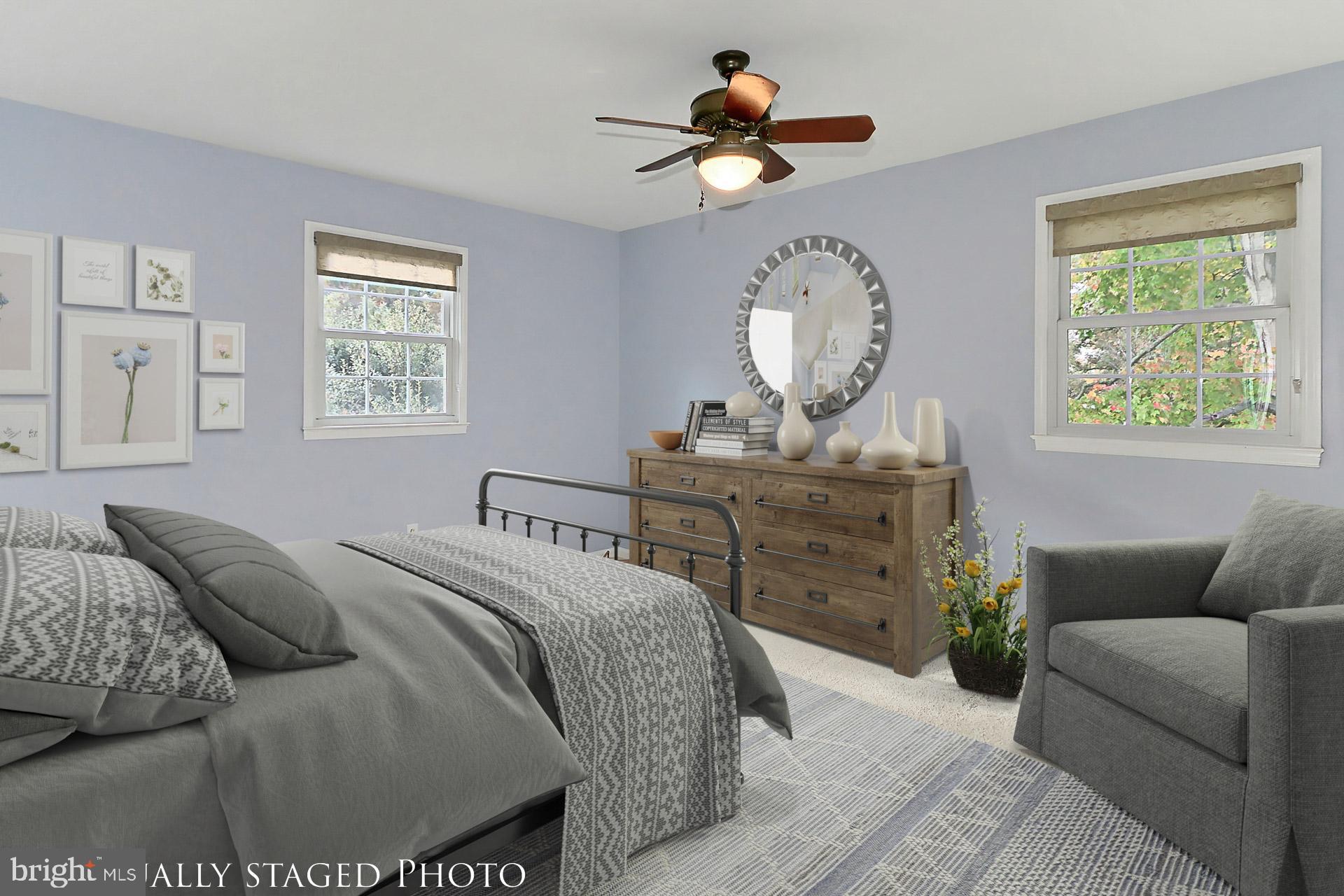 6992 Conservation Drive Springfield, VA 22153 - Photo 11 of 39 Primary Bedroom staged