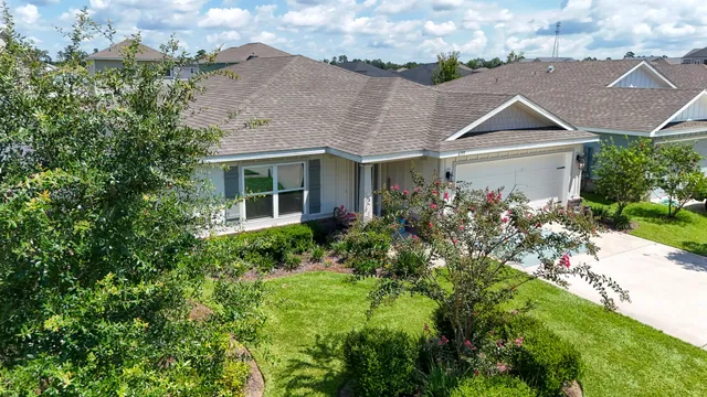 front view of house with a yard