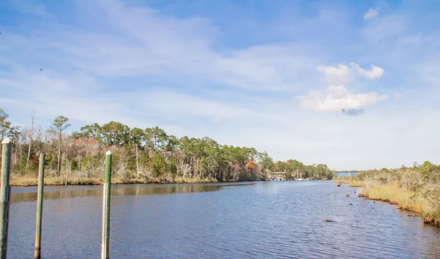 a view of lake with mountain