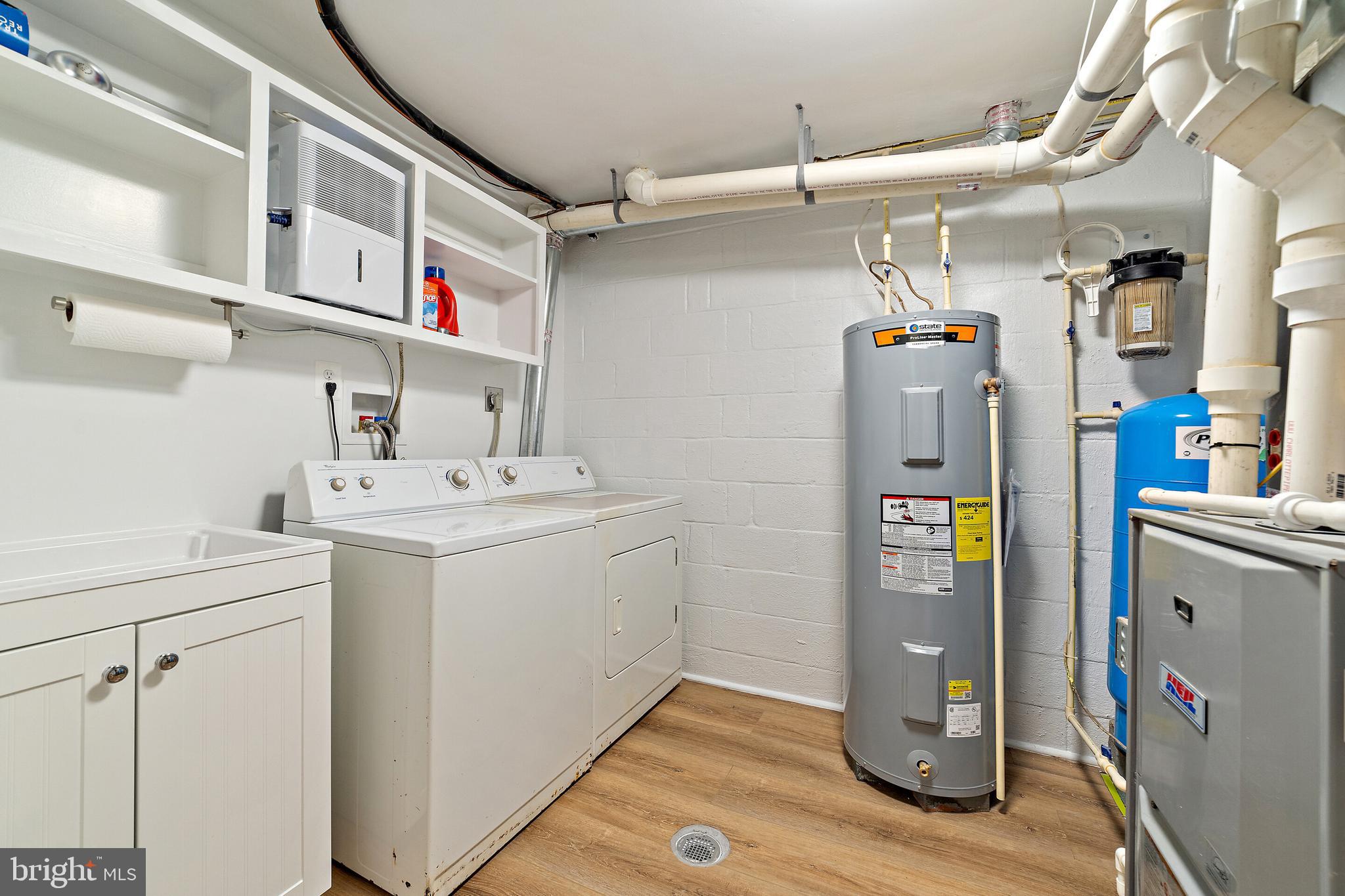 5847 Wilson Road Marshall, VA 20115 - Photo 40 of 55 Laundry and utility area in the lower level