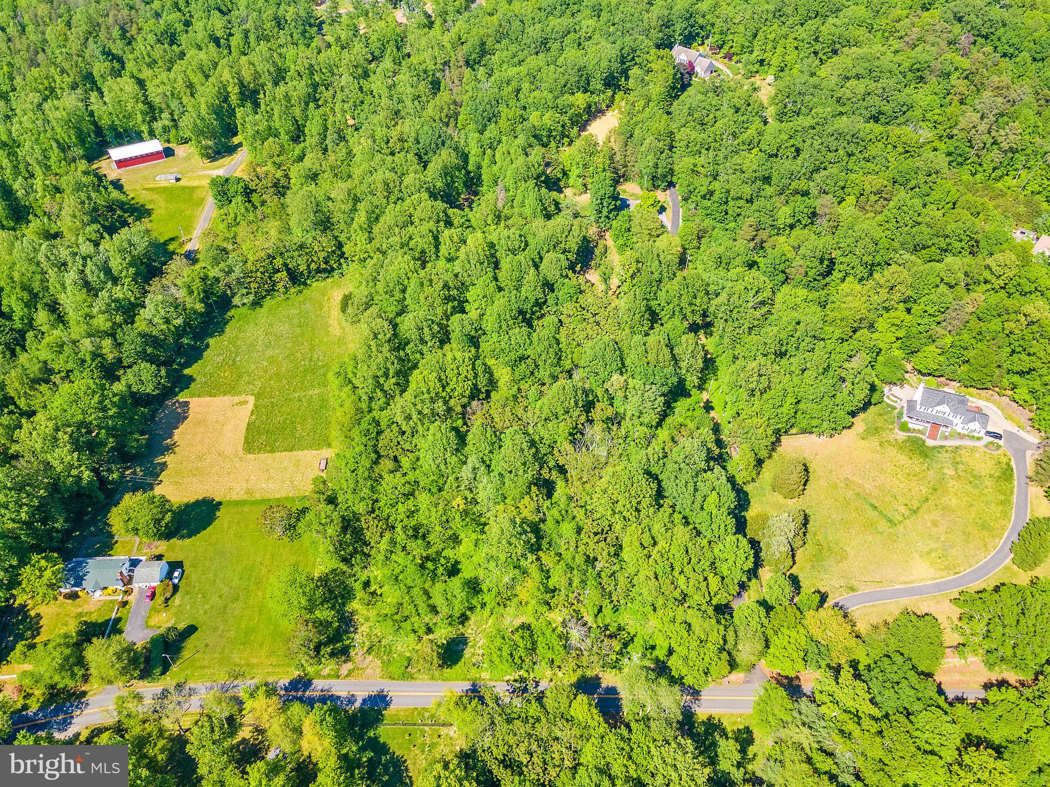 5847 Wilson Road Marshall, VA 20115 - Photo 54 of 55 Aerial view of the property
