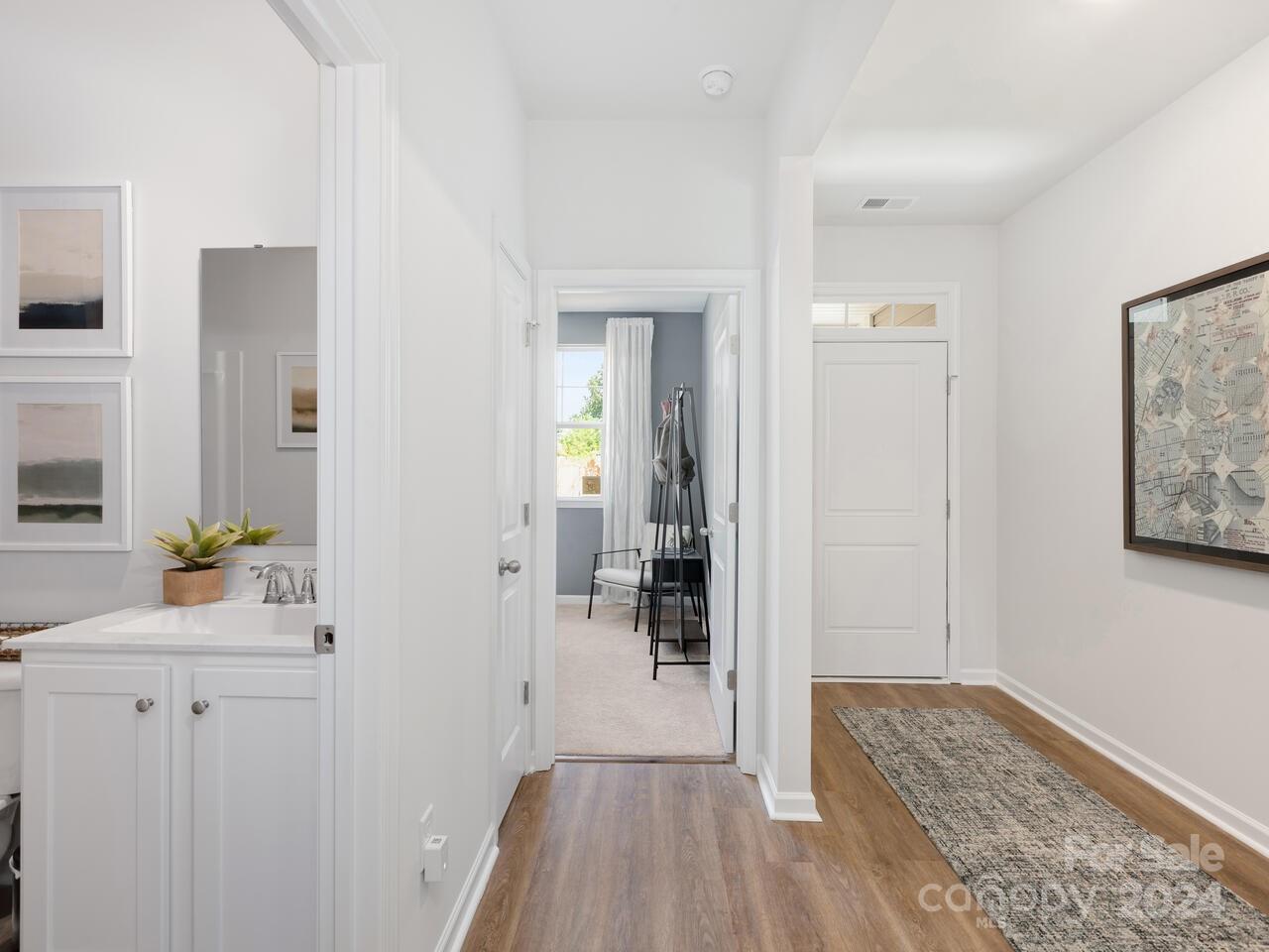 63 Dandelion Road Fletcher, NC 28732 - Photo 27 of 27 a view of hallway with wooden floor
