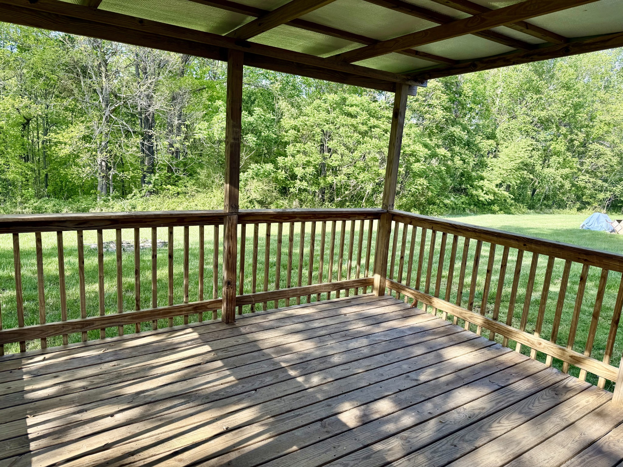532 Pointe Lane Lafayette, TN 37083 - Photo 10 of 11 a view of balcony with wooden floor
