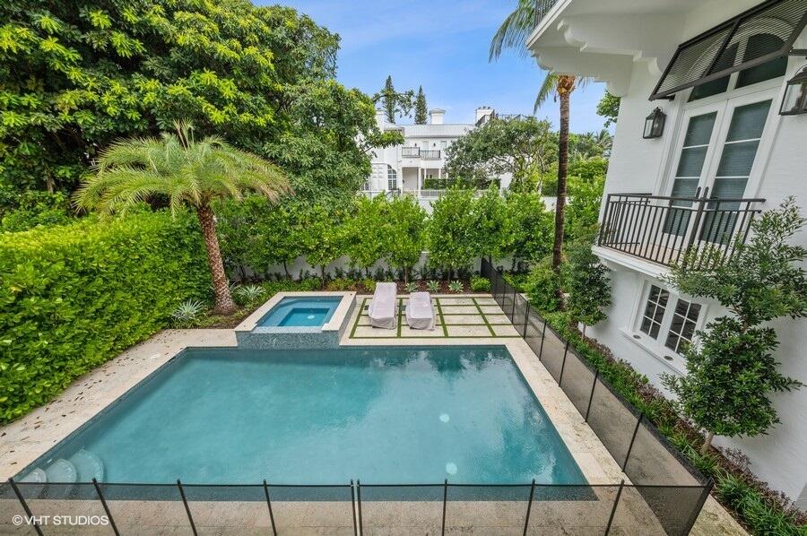 6103 North Ocean Boulevard Ocean Ridge, FL 33435 - Photo 53 of 53 a view of a swimming pool with a balcony