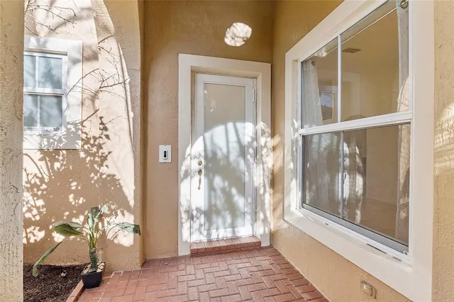a view of a window of the house