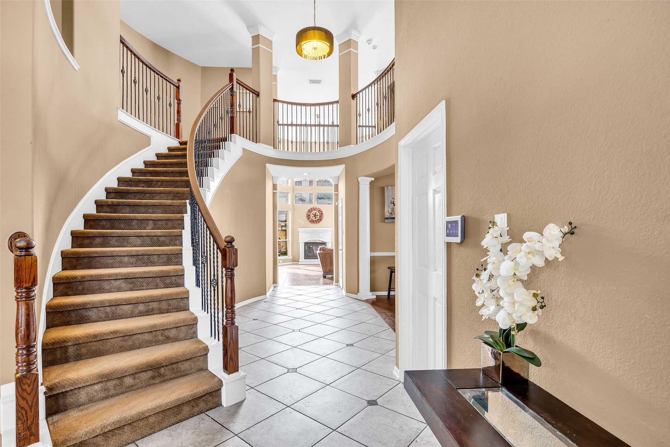 611 River Delta Lane Rosenberg, TX 77469 - Photo 11 of 39 a view of entryway with wooden floor