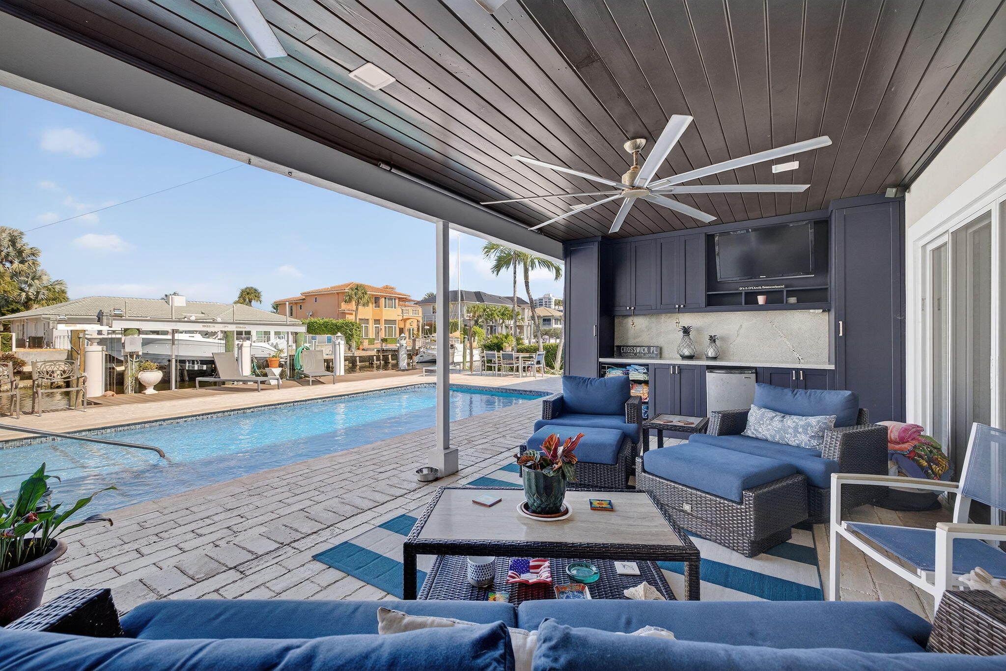 885 Nafa Drive Boca Raton, FL 33487 - Photo 42 of 66 a living room with furniture and a large window