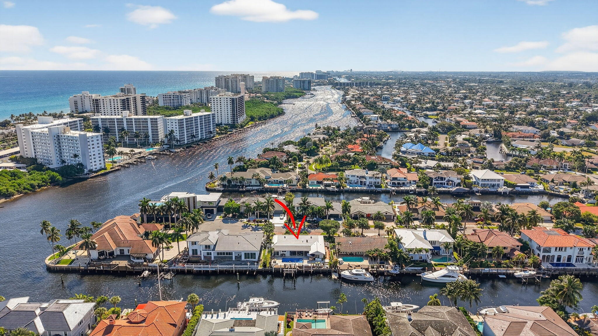 885 Nafa Drive Boca Raton, FL 33487 - Photo 60 of 66 a view of a city and a mountain view