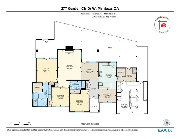 $419,900 | 277 Garden Cir Drive East, Manteca, CA 95336
