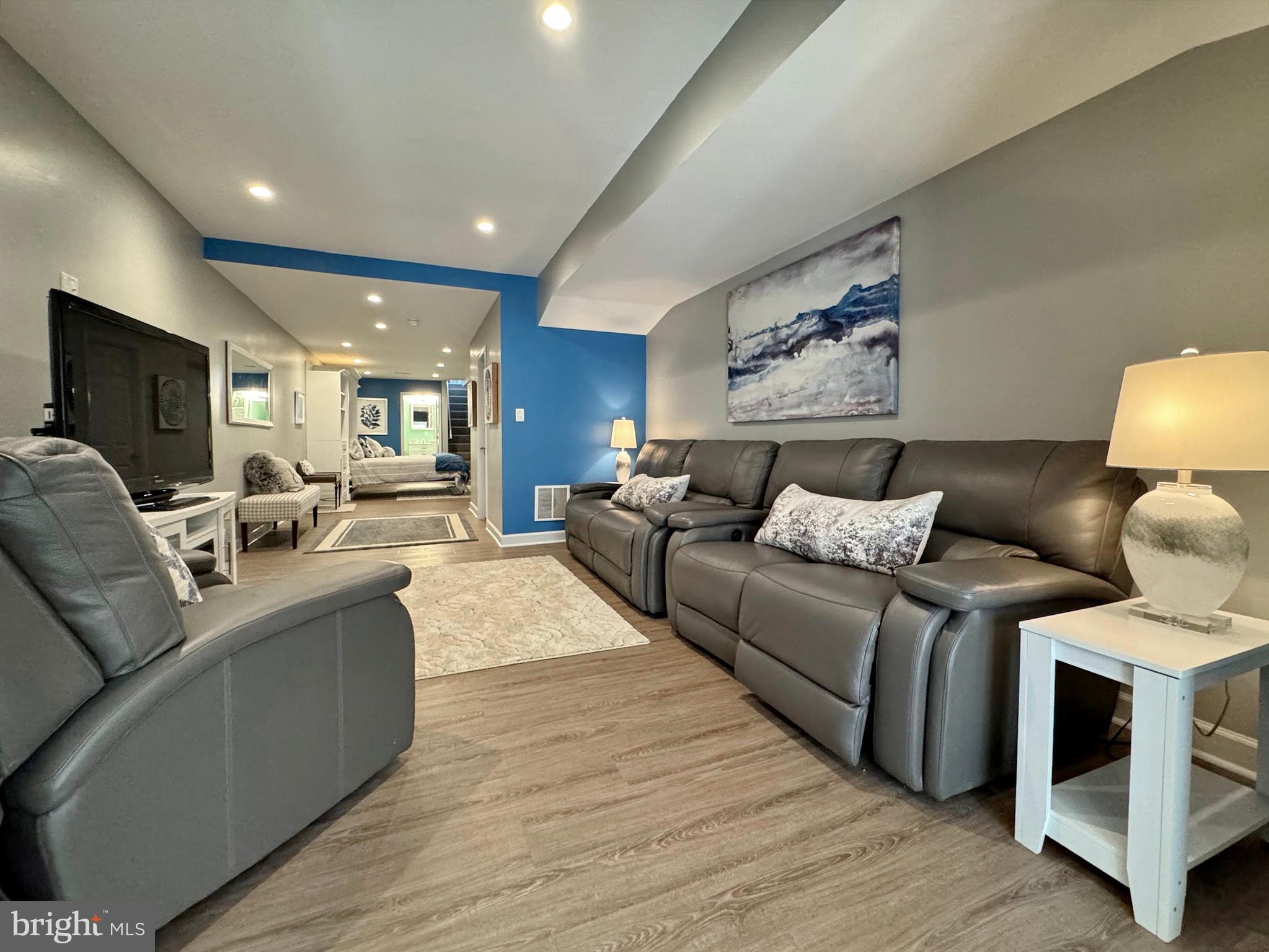 8150 Plowden Drive La Plata, MD 20646 - Photo 70 of 91 a living room with furniture and a flat screen tv