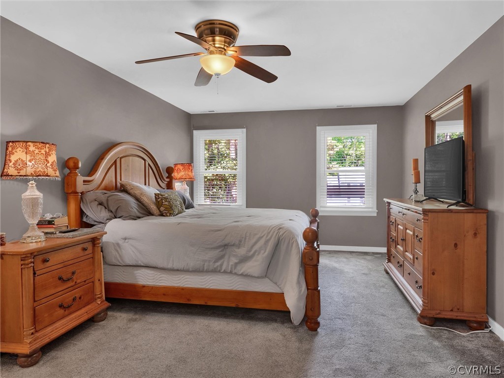 14307 Long Gate Road Midlothian, VA 23112 - Photo 23 of 41 a bedroom with a bed and a flat screen tv