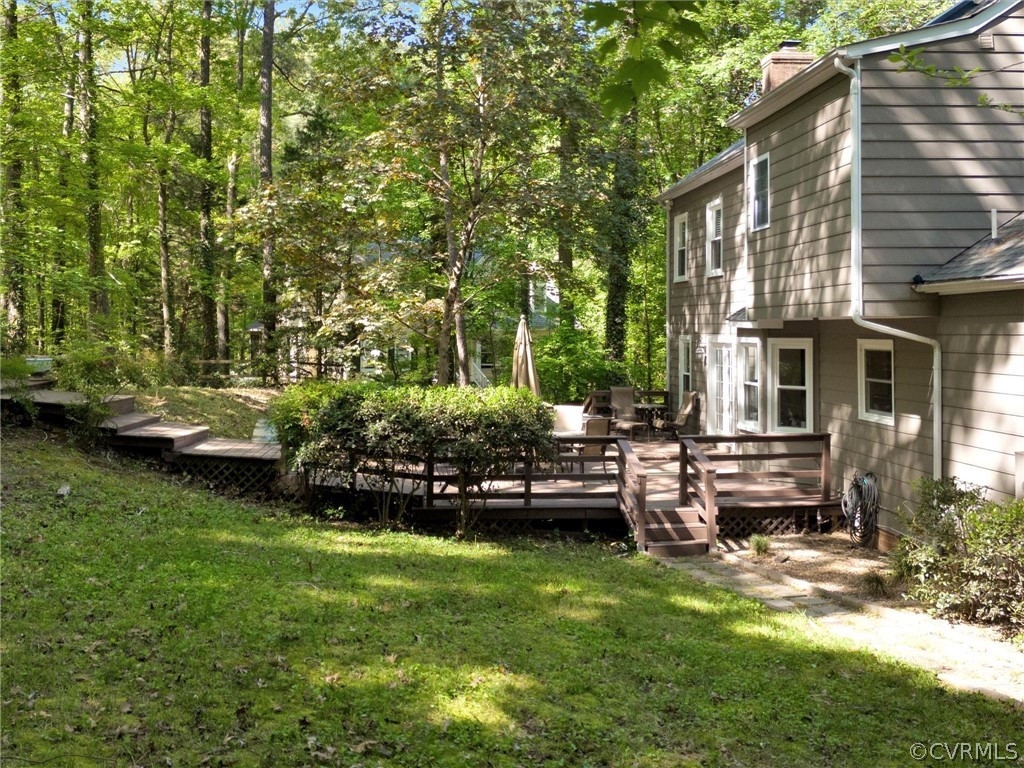 14307 Long Gate Road Midlothian, VA 23112 - Photo 37 of 41 a view of a house with backyard and sitting area