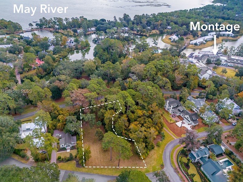 430 Mt Pelia Road Bluffton, SC 29910 - Photo 1 of 1 Bird's eye view with a water view