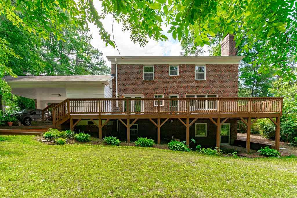 5409 Alpine Drive Raleigh, NC 27609 - Photo 25 of 30 Exterior Back