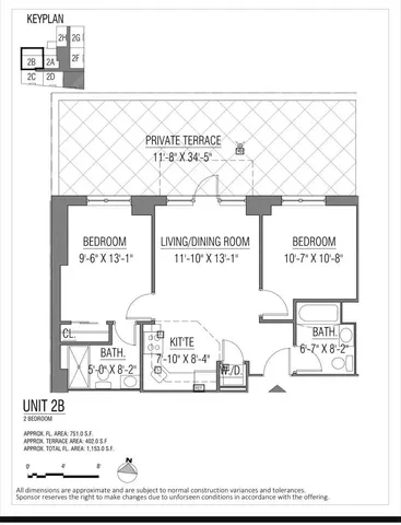$689,000 | 32-58 105th Street, Unit 2B | East Elmhurst