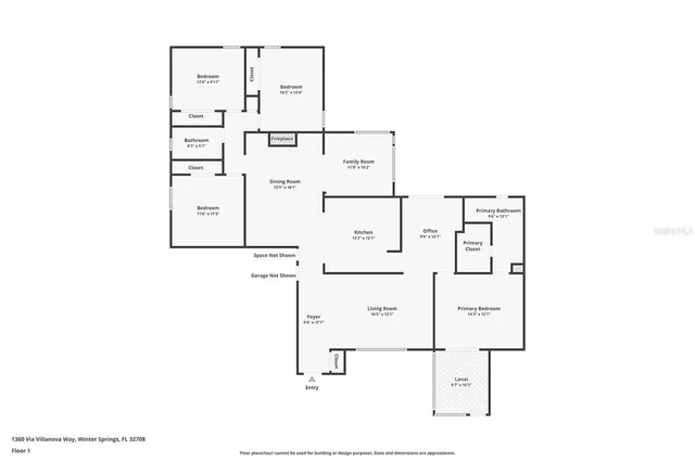 $549,900 | 1360 Via Villanova Way, Winter Springs, FL 32708