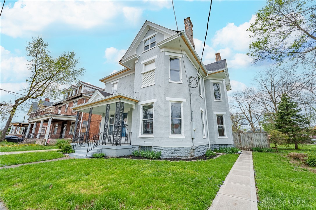 308 Yankee Road Middletown, OH 45044 - Photo 4 of 47 This charming residence showcases classic architectural details with a welcoming presence.