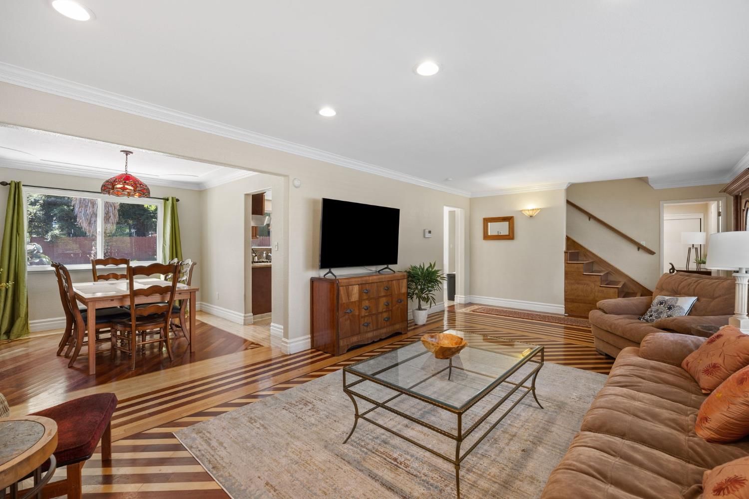 4206 Zephyr Way Sacramento, CA 95821 - Photo 2 of 45 a living room with furniture and a flat screen tv