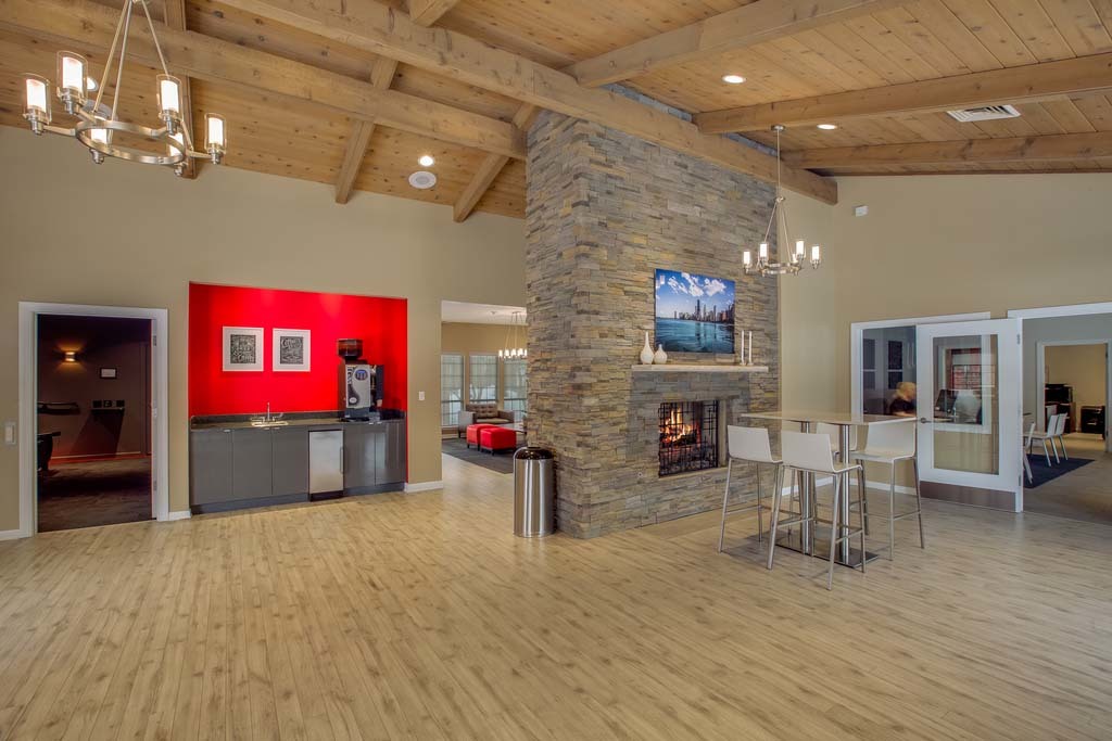 240 Lincoln Oaks Drive, Unit 1501 Willowbrook, IL 60527 - Photo 20 of 29 a view of a room with furniture and wooden floor