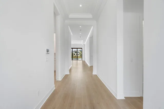 a view of an entryway of a house