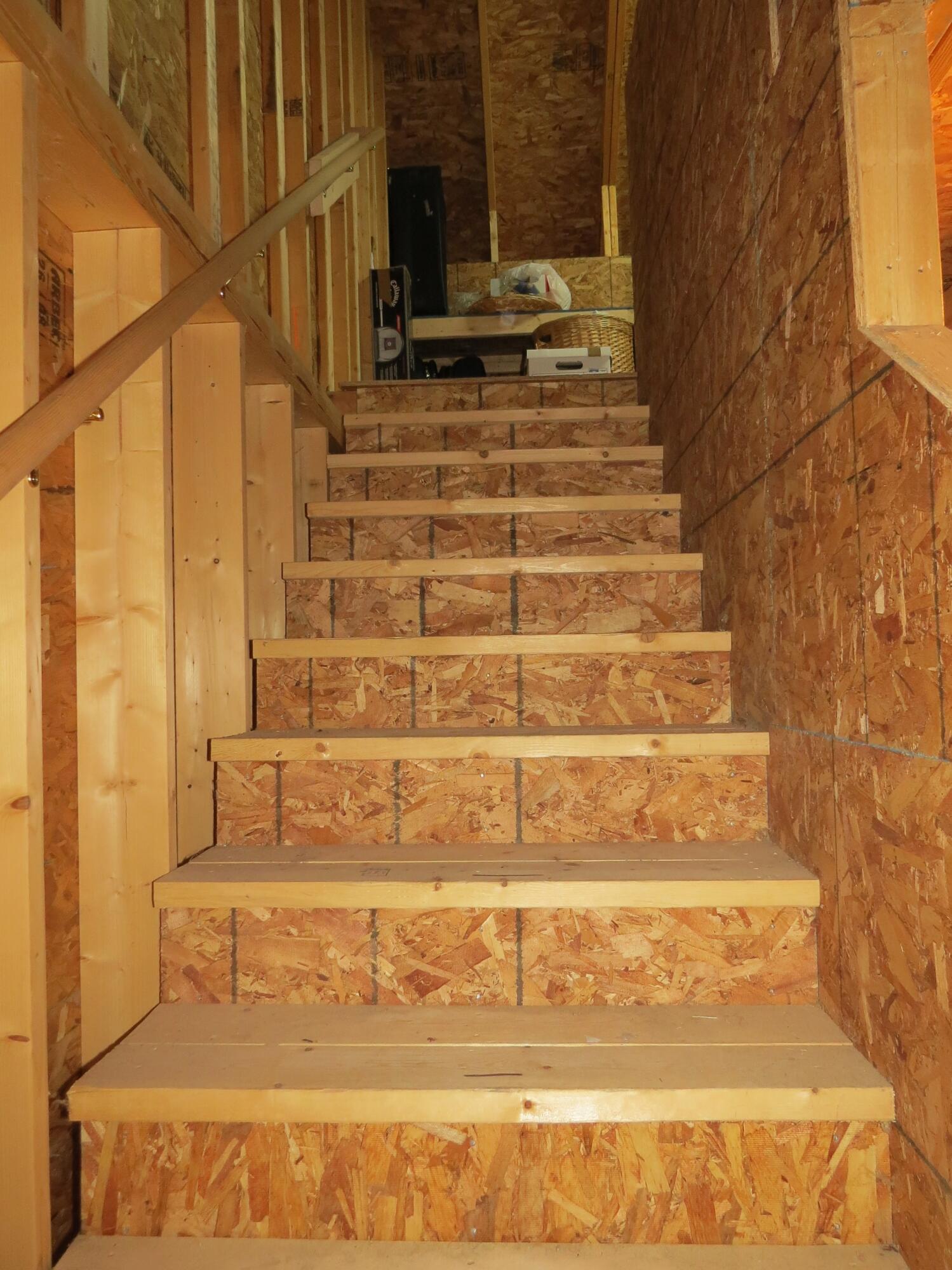 68 Shores Road Oakland, ME 04963 - Photo 15 of 17 Stairs Leading to Garage Storage
