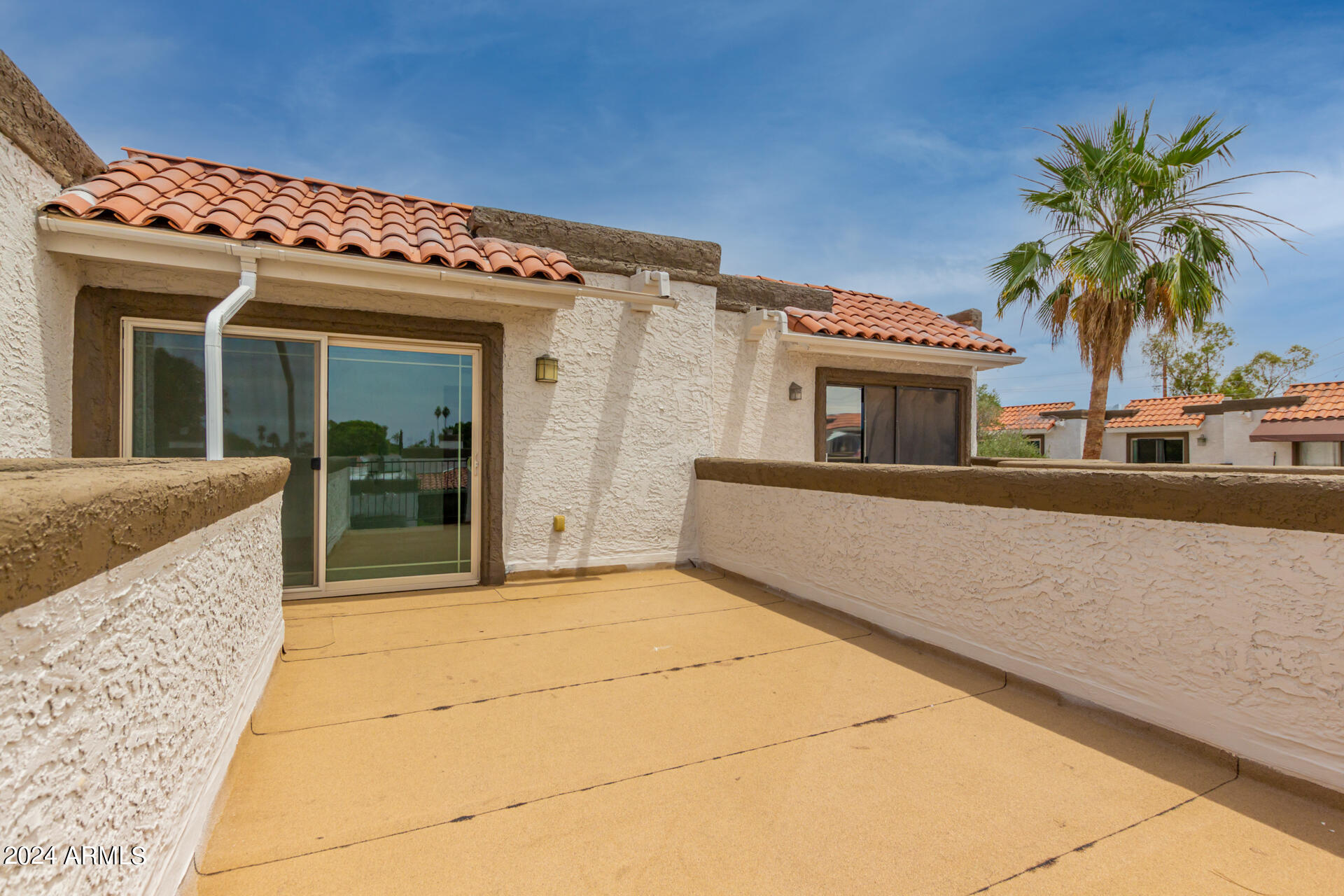 7755 East Thomas Road, Unit 7 Scottsdale, AZ 85251 - Photo 17 of 21 Bedroom 2 Private Deck