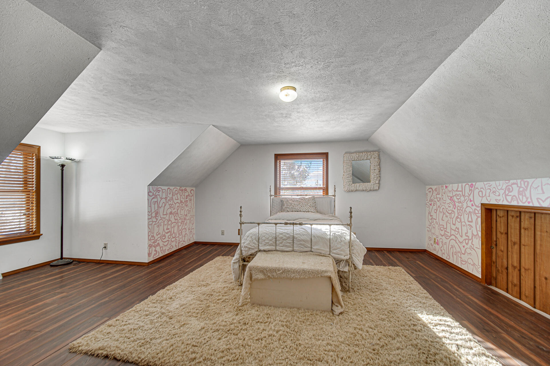 8524 North Wilhelm Road La Porte, IN 46350 - Photo 32 of 40 a room with a bed and a window