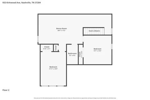 $1,950,000 | 933 Kirkwood Avenue, Nashville, TN 37204