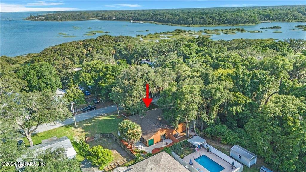 123 Unicorn Road St. Augustine, FL 32086 - Photo 43 of 51 an aerial view of a houses with a yard