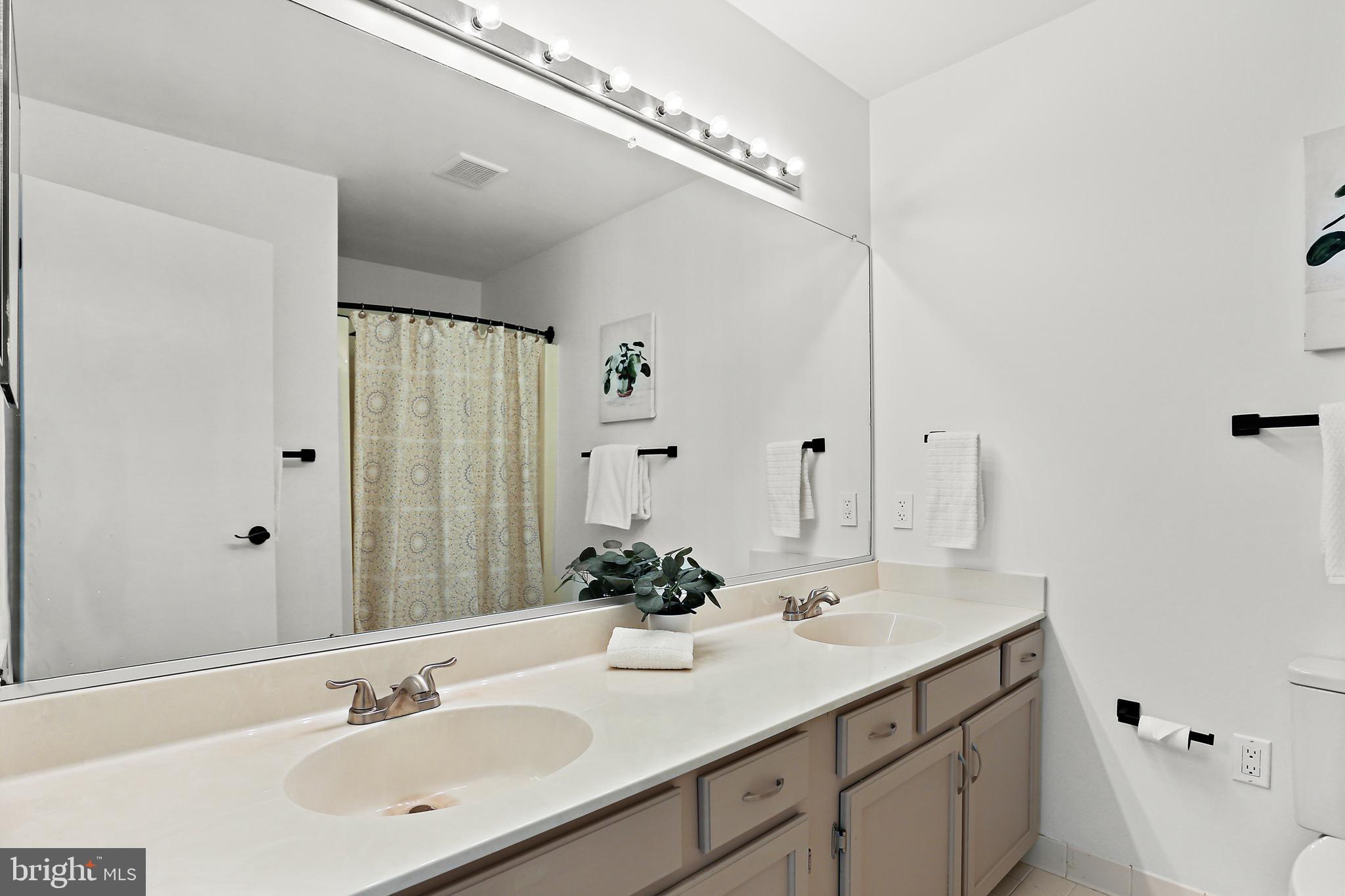 6914 Parchment Rise Columbia, MD 21044 - Photo 22 of 39 Primary bathroom - double sink & shower stall