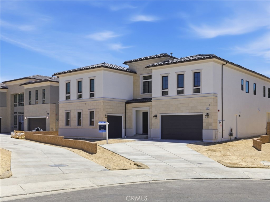 11850 Red Hawk Lane Porter Ranch, CA 91326 - Photo 2 of 51 Front Elevation: Fernwood Italianate - The Ridge Collection at Bella Vista - Homesite 68