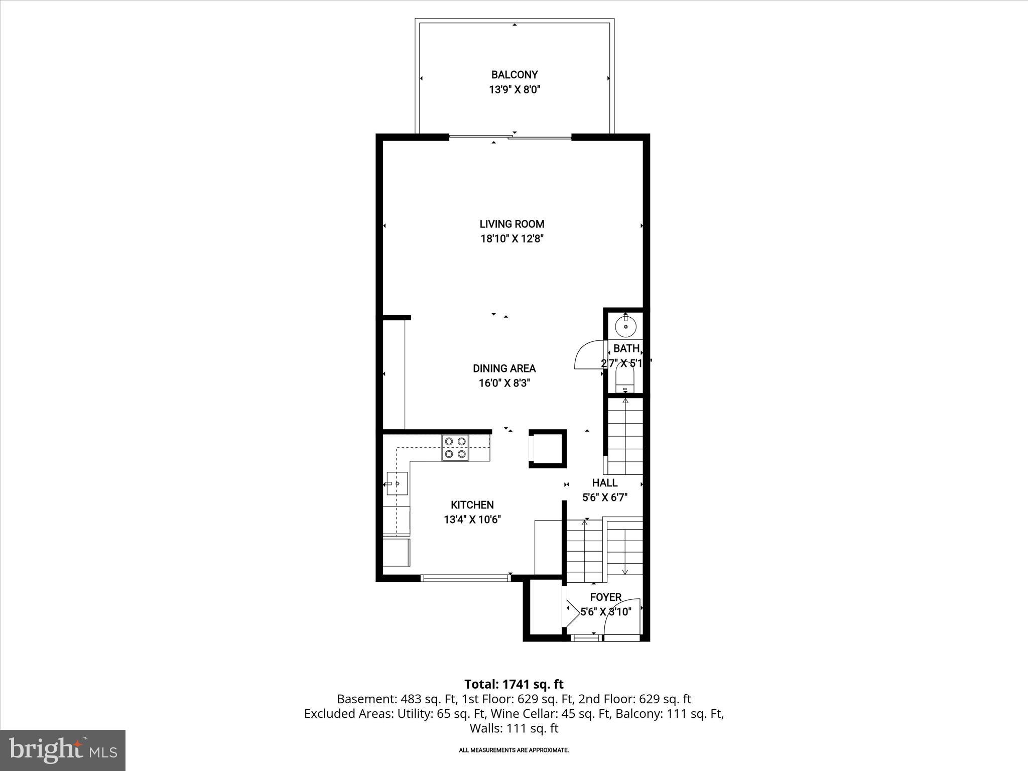 7214 Lasting Light Way Columbia, MD 21045 - Photo 17 of 21 2nd_floor_7214_lasting_light_way_columbia_with_dim