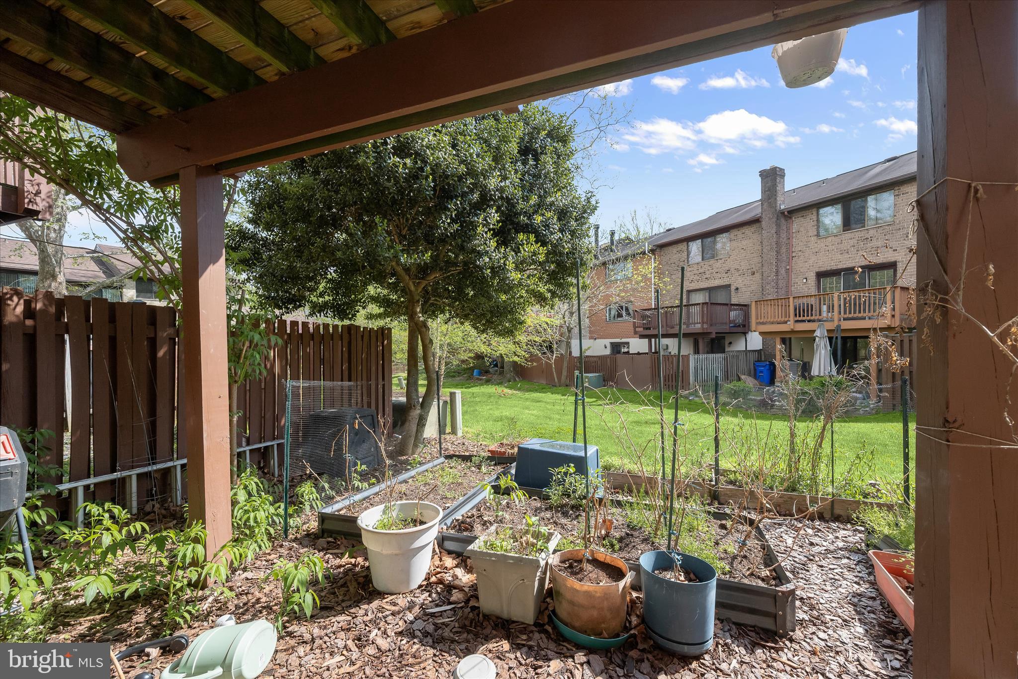 7214 Lasting Light Way Columbia, MD 21045 - Photo 2 of 21 Backyard opens to common area