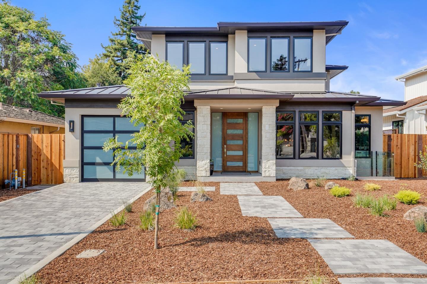 67 Lyell Street Los Altos, CA 94022 - Photo 2 of 31 a house view with a outdoor space