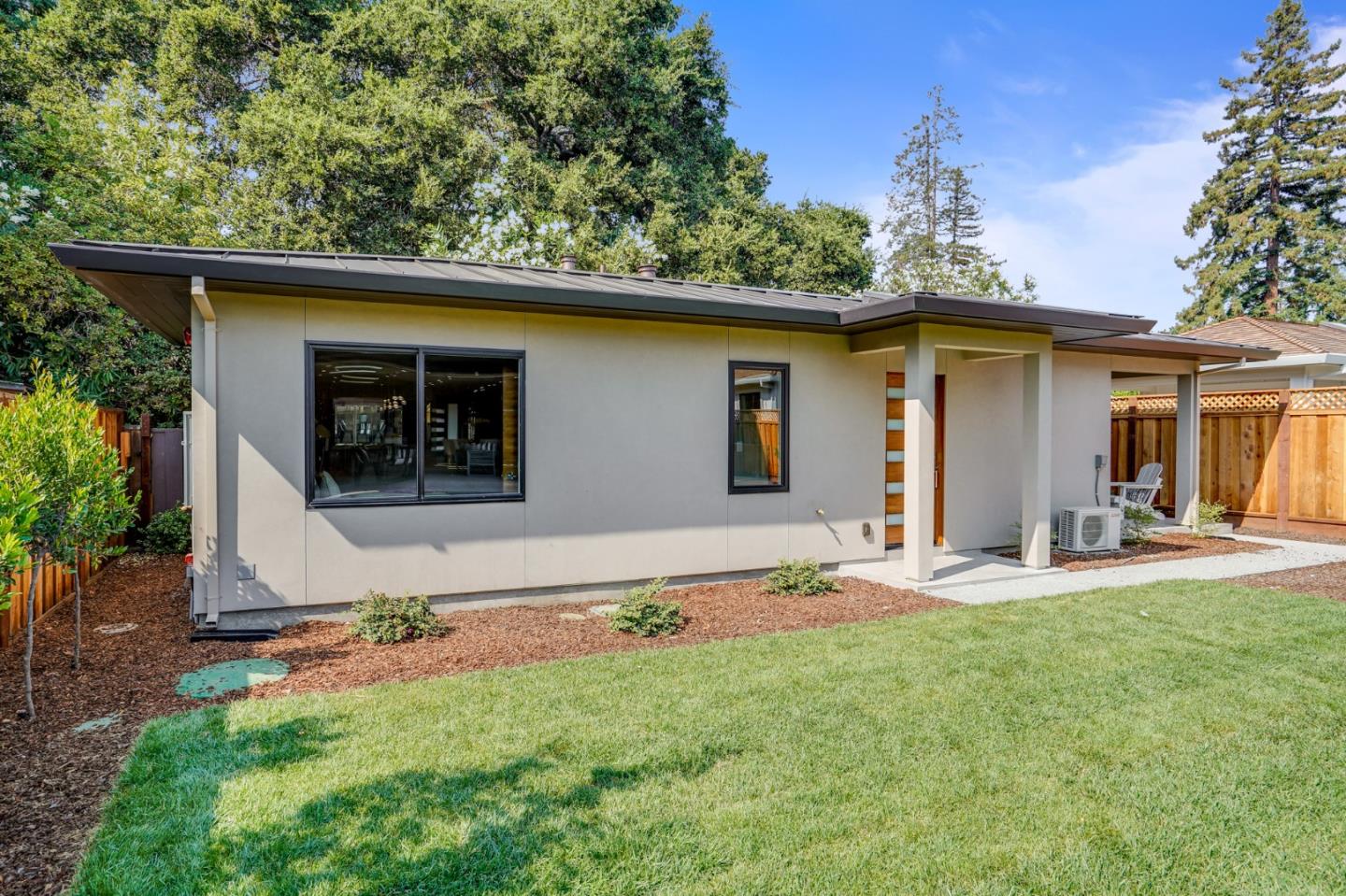 67 Lyell Street Los Altos, CA 94022 - Photo 22 of 31 front view of house with a yard