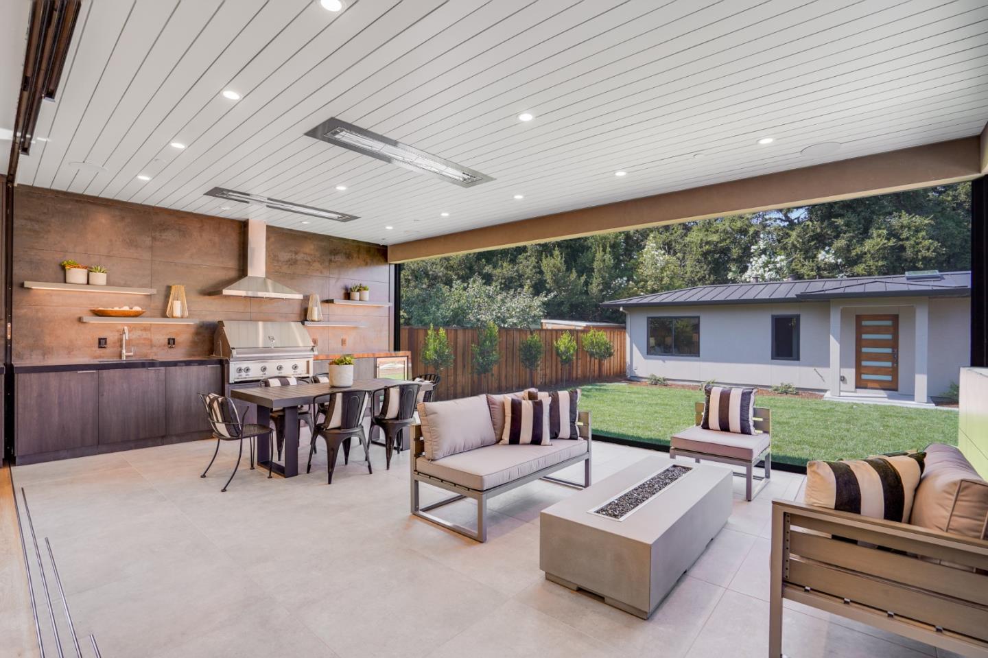 67 Lyell Street Los Altos, CA 94022 - Photo 9 of 31 a living room with furniture and a large window