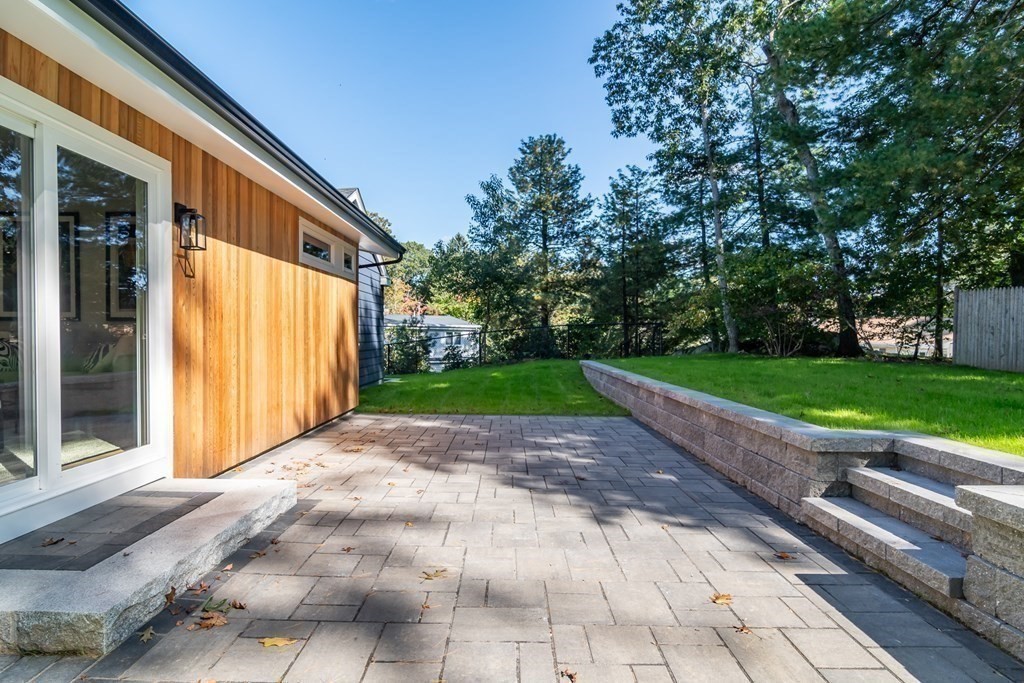 28 Perry Drive Needham, MA 02492 - Photo 28 of 35 a view of backyard with green space